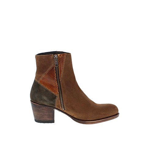 Sendra Boots Keira 13847 Rovere Fawn - Botines de piel para mujer, color marrón, color Marrón, talla 36 EU
