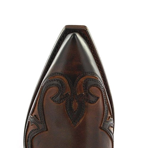 Sendra Boots Samuel 14379 Marron Tang/Botines para hombre, color marrón/botas de vaquero para hombre, color Marrón, talla 43 EU