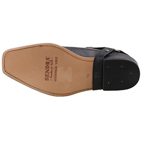 Sendra Botines de motorista 6445, color negro, color Negro, talla 41 EU