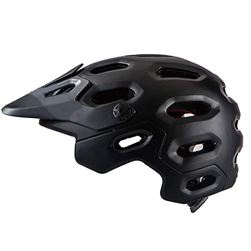 SFBBBO Casco Bicicleta Bicicleta de montaña Sprint Deportes Casco de Ciclismo Jungle Ciclismo Casco de Ciclismo Casco Duro Hombre y Mujer General L (58-62CM) Negro
