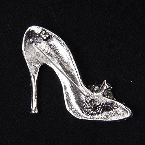 sharprepublic Señoras De Diamantes De Imitación De Cristal Violeta Zapatos De Tacón Alto De La Princesa Broche - 5