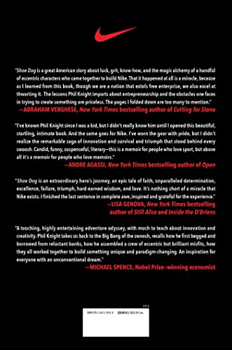 SHOE DOG: A Memoir by the Creator of Nike