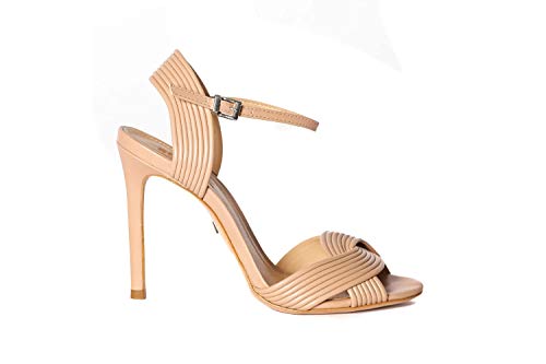Shutz S205320047-e19 - Sandalias de piel Beige Size: 39 EU