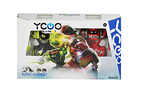 SilverLit 88052 - Robo Kombat Twin, colores Surtidos