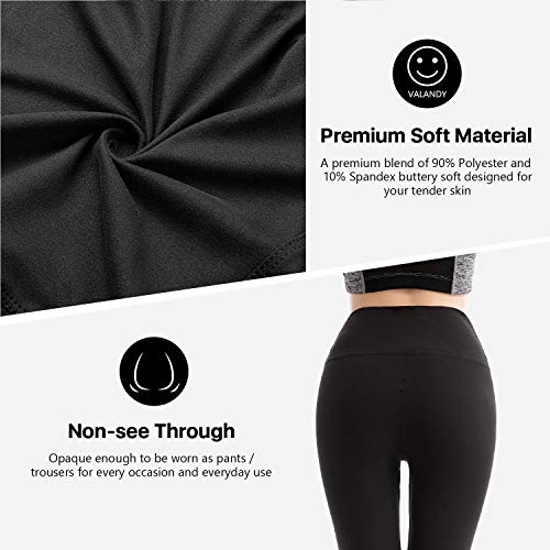 SINOPHANT Mallas de Deporte de Mujer, Leggins Pantalon Deporte Yoga, Leggings Mujer Fitness Suaves Elásticos Cintura Alta para Reducir Vientre