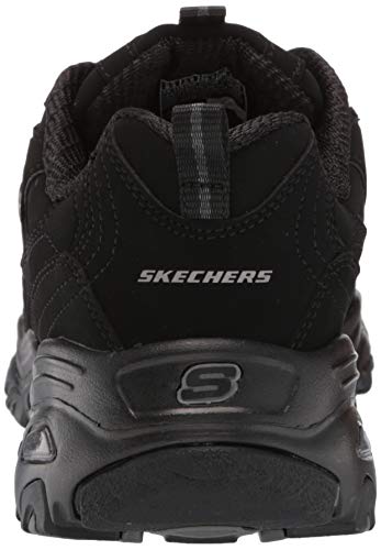 Skechers 11949, Zapatillas para Mujer, Negro (Black/Black), 38 EU