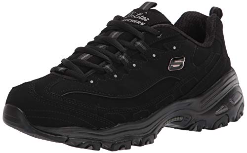 Skechers 11949, Zapatillas para Mujer, Negro (Black/Black), 38 EU