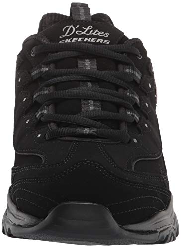 Skechers 11949, Zapatillas para Mujer, Negro (Black/Black), 38 EU