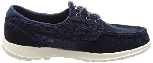 Skechers 15431, Náuticos Mujer, Azul (Navy), 36 EU