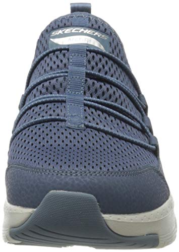 Skechers Arch FIT Lucky Thoughts, Zapatillas Mujer, Ribete de Malla Azul Marino Nvy, 36 EU