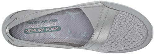 Skechers BE-Lux DAYLIGHTS, Zapatillas Mujer, Gray, 36 2/3 EU