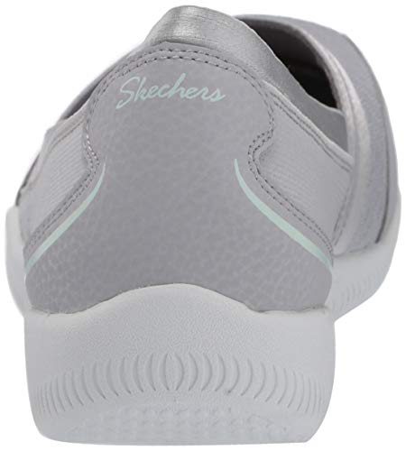Skechers BE-Lux DAYLIGHTS, Zapatillas Mujer, Gray, 41 2/3 EU