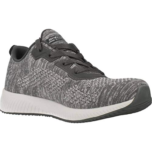 Skechers Bobs Squad Mega Hot - Zapatillas de entrenamiento para mujer, color Gris, talla 41 EU