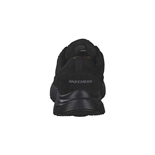 Skechers Burns 52635-bbk, Zapatillas para Hombre, Negro (Black 52635/Bbk), 43 EU
