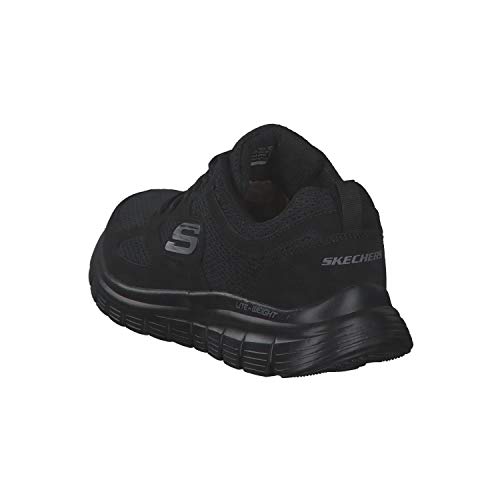 Skechers Burns 52635-bbk, Zapatillas para Hombre, Negro (Black 52635/Bbk), 43 EU