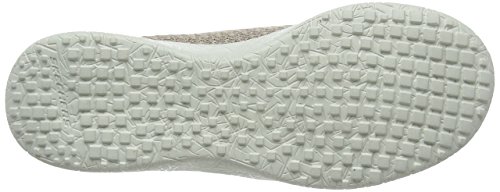 Skechers Burst-City Scene, Zapatillas Mujer, Beige (Nat), 36 EU