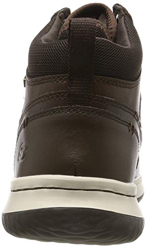 Skechers Delson, Botas Clasicas Hombre, Marrón Chocolate Leather Chocolate, 40 EU