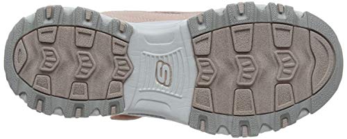 Skechers D'Lites-Lil Blossom, Zapatillas Mujer, Multicolor (LTPK Black Durabuck/Satin/Multi Trim), 36 EU