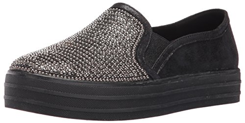 Skechers Double Up Shiny Dancer, Zapatillas Mujer, Negro (BBK), 38 EU