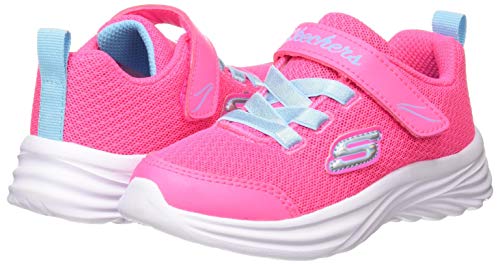 Skechers Dreamy Dancer-Miss Minimalist, Zapatillas Niñas, Neon Pink Mesh/Turquoise Trim, 26.5 EU