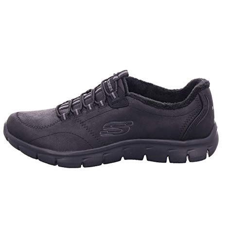 Skechers Empire, Entrenadores Mujer, Negro (Black), 39 EU