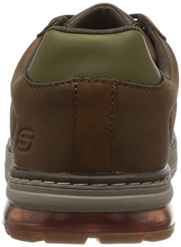 Skechers EVENSTON, Zapatillas Hombre, marrón Oscuro, 43 EU