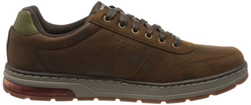 Skechers EVENSTON, Zapatillas Hombre, marrón Oscuro, 43 EU