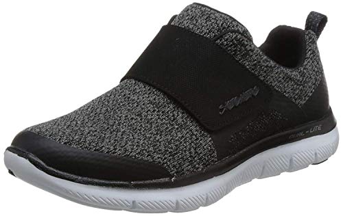 Skechers Flex Formadores De Recurso 2.0 Paso Adelante Mujeres 4 UK/ 37 EU Negro/Blanco