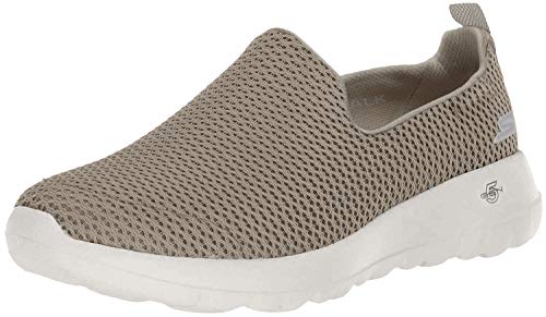 Skechers Go Walk Joy, Zapatillas Mujer, Beige Taupe, 41 EU