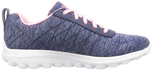 Skechers Go Walk Zapatos de Golf para Mujer Azul/Rosa Talla 39 EU