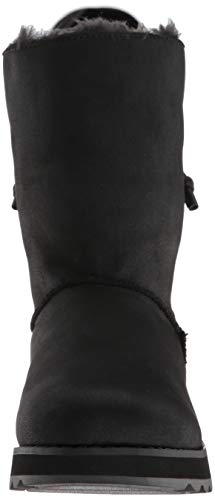 Skechers Keepsakes 2.0, Botas Efecto Arrugado Mujer, Negro (Black Blk), 37 EU