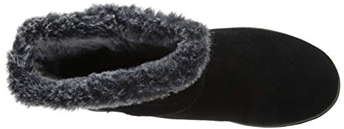 Skechers Keepsakes 2.0-Broken Arrow, Botines Mujer, Negro (BLK Black Suede), 39 EU