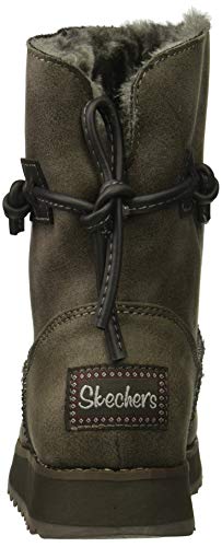 Skechers Keepsakes 2.0-Hearth, Botines Mujer, Negro (CCL Black Microleather), 38 EU