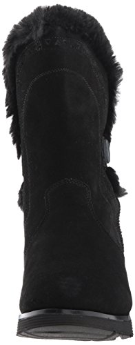 Skechers Keepsakes Wedge Cozy Peak, Bota a la Altura de la Pantorrilla Mujer, Black, 39 EU