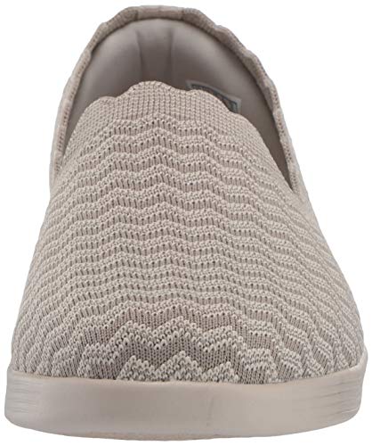 Skechers ON-The-GO Capri-Wavy, Zapatillas Mujer, Beige (Natural Textile/Trim Nat), 41