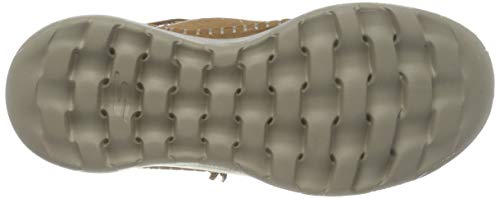 Skechers ON-The-GO Joy, Botas Cortas al Tobillo Mujer, Ante castaño, 37 EU