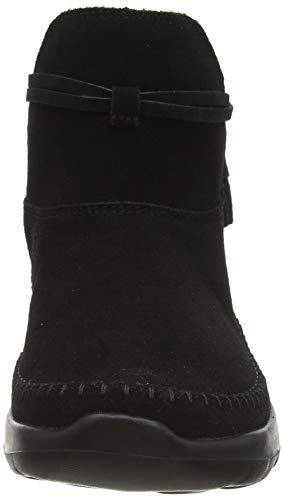 Skechers ON-The-GO Joy, Botas Cortas al Tobillo Mujer, Gamuza Negra, 36 EU