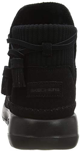 Skechers ON-The-GO Joy, Botas Cortas al Tobillo Mujer, Gamuza Negra, 36 EU