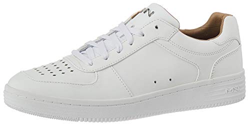 Skechers PALMILLA Maren, Zapatillas Hombre, White, 46 EU