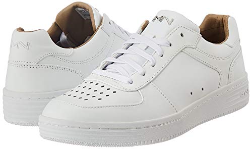 Skechers PALMILLA Maren, Zapatillas Hombre, White, 46 EU