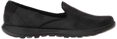 Skechers Performance Go Walk Lite-Queenly, Bailarinas con Punta Cerrada, Negro (BBK Black Textile/Trim), 35 EU