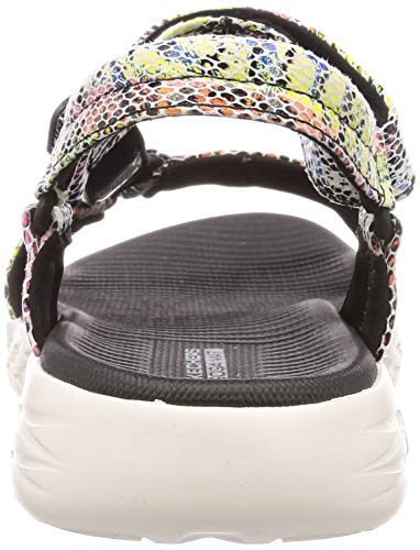 Skechers Performance - On The GO 600 Boa - Sandalias para mujer, Negro (Negro/Blanco), 39 EU
