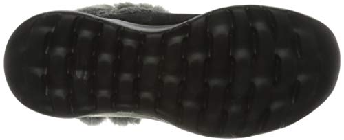 Skechers Performance On-The-Go Joy-Savvy, Botas Cortas al Tobillo Mujer, Negro (BKGY Black/Gray Suede), 35.5 EU