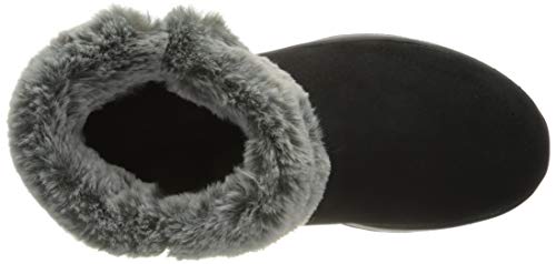 Skechers Performance On-The-Go Joy-Savvy, Botas Cortas al Tobillo Mujer, Negro (BKGY Black/Gray Suede), 35.5 EU