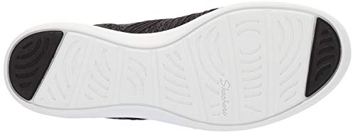 Skechers - QTR Webbing Knit Collar Wedge Black