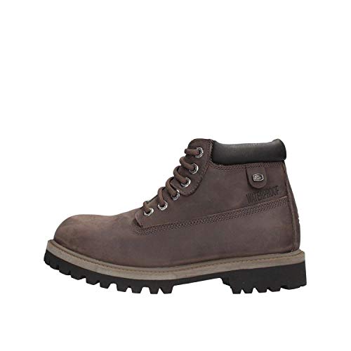 Skechers Sergeants Verdict - Botas de Cuero para Hombre, Color Gris (Grau (Char)), Talla 39