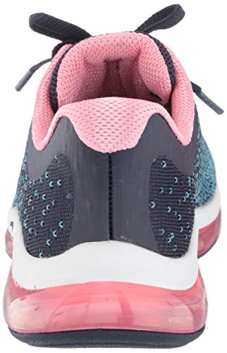 Skechers Skech-Air Element 2.0-Dance T, Zapatillas Mujer, Azul (Navy & Blue Knit Mesh/Hot Pink Trim Nvhp), 39 EU