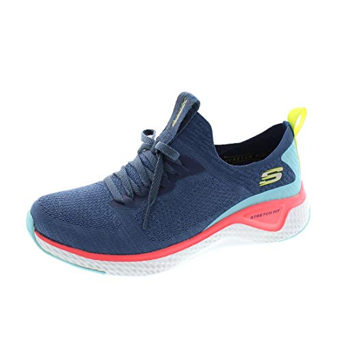 Skechers SOLAR Fuse - Zapatillas deportivas para mujer, color azul, color Azul, talla 40 EU