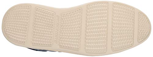 Skechers Status 2.0 Lorano, Náuticos Hombre, Azul (Navy Canvas Nvy), 43 EU