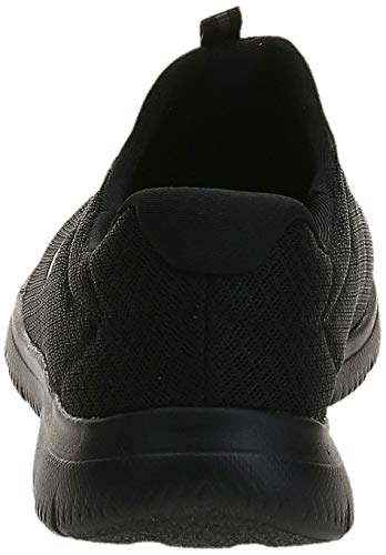 Skechers Summits, Zapatillas Deportivas Mujer, Negro (BBK Black Mesh/Trim), 38 EU